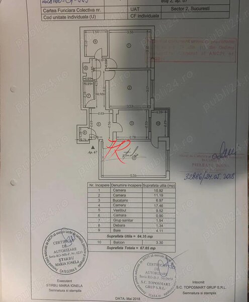 Colentina vanzare apartament 3 camere